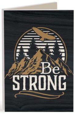 656200597835 Be Strong Keepsake Card