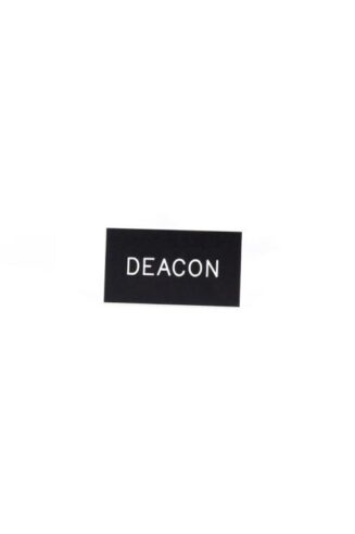 788200792030 Deacon Engraved Magnetic Badge