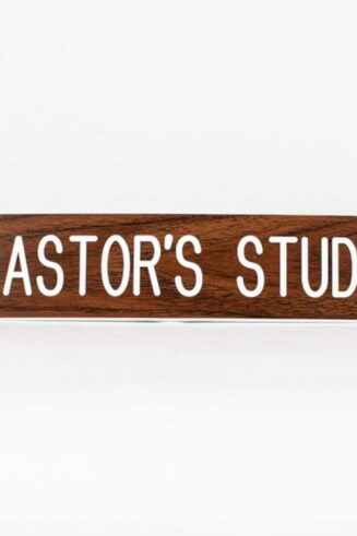 788200796250 Pastors Study Sign