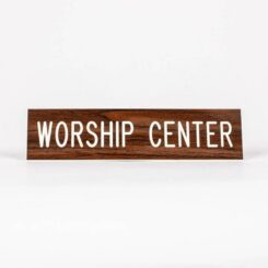 788200797684 Worship Center Sign