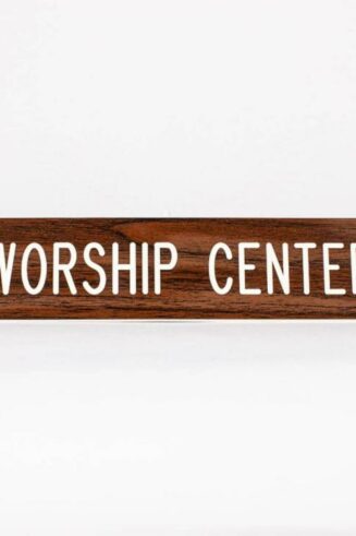 788200797684 Worship Center Sign