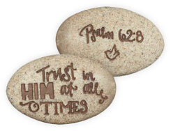 798890171244 Psalm 62:8 Psalm Stone