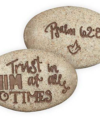 798890171244 Psalm 62:8 Psalm Stone