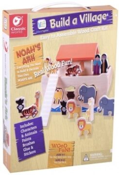 857740005457 Classic Build A Village Noahs Ark Kit