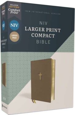 9780310458104 Larger Print Compact Bible Comfort Print