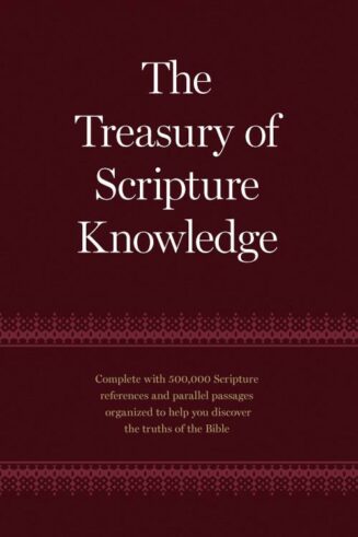 9781565638334 Treasury Of Scripture Knowledge