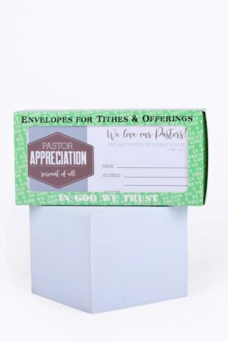 788200444625 Pastor Appreciation Offering Envelope 100 Pack