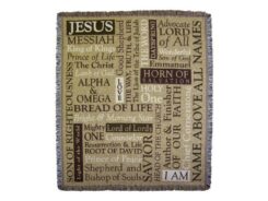 788200538171 Names Of Jesus Throw