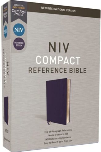 9780310456896 Reference Bible Compact Comfort Print