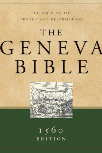 9781598562125 Geneva Bible 1560 Edition