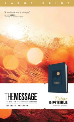 9781641582537 Message Deluxe Gift Bible Large Print