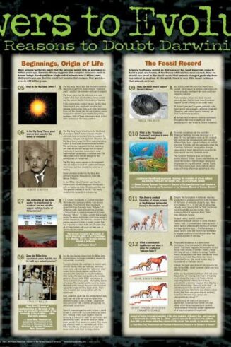 9781890947880 Answers To Evolution Wall Chart Laminated