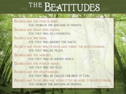 9789901983025 Beatitudes Wall Chart Laminated