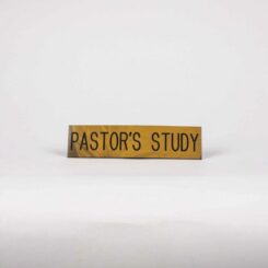 788200450565 Pastors Study Sign