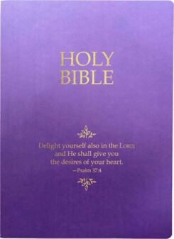 9798887691947 Sword Bible Large Print Delight Yourself In The Lord Life Verse Edition