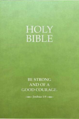 9798887691992 Sword Bible Large Print Be Strong And Courageous Life Verse Edition