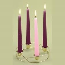 089945666441 Advent Wreath With Candles