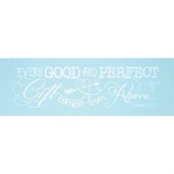 603799574365 Every Good And Perfect Gift Boy (Plaque)