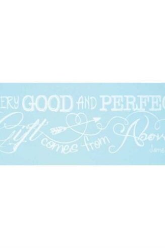 603799574365 Every Good And Perfect Gift Boy (Plaque)