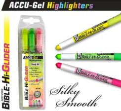 634989895472 Bible Hi Glider Accu Gel Highlighter 3 Pack