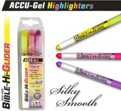 634989895786 Bible Hi Glider Accu Gel Highlighter 3 Pack