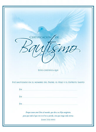 730817345154 Certificate Of Baptism