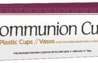 9780805402599 Plastic Communion Cups