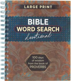 9781424568949 Bible Word Search Devotional Proverbs (Large Type)