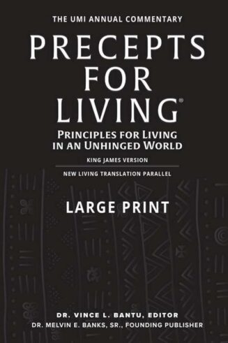 9798889761150 Precepts For Living 2024-2025 KJV NLT Parallel Large Print (Large Type)