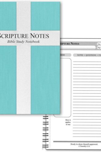 0634989819058 Scripture Notes Bible Study Notebook