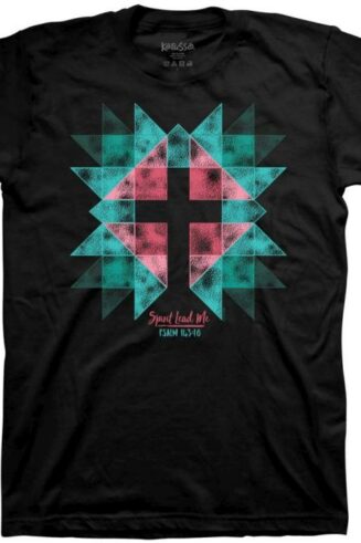 612978643273 Spirit Lead Me Cross (Medium T-Shirt)