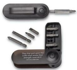 615122148631 Man Of God Renewed Screwdriver Set With Case