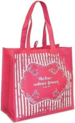 759830250306 His Love Endures Forever Eco Tote