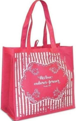 759830250306 His Love Endures Forever Eco Tote