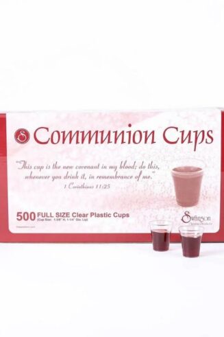 788200564675 Clear Communion Cups 500 Pack