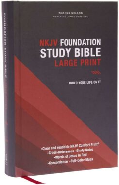 9780785261124 Foundation Study Bible Large Print Comfort Print