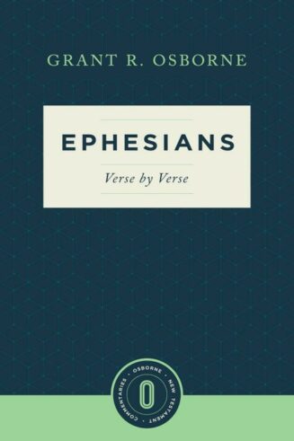 9781577997726 Ephesians Verse By Verse