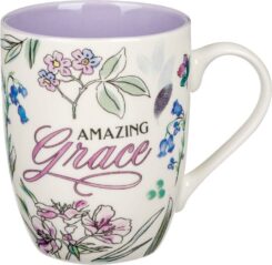 1220000323704 Inspirational Ceramic Coffee & Tea Mug for Women: Amazing Grace