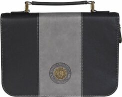 1220000327290 Classic Premium Vegan Leather Inspirational Bible Cover for Men & Women: Strong