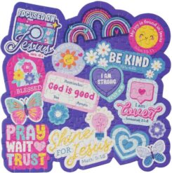 6006937170728 140 Piece Inspirational Scripture Boxed Mini Jigsaw Puzzle for Girls: Motivation