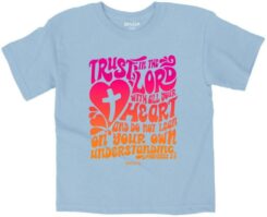 612978643679 Kerusso Kidz Trust In The Lord (3T (3 years) T-Shirt)