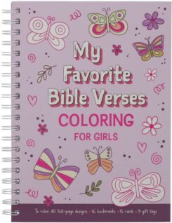 9780638002287 My Favorite Bible Verses Coloring for Girls