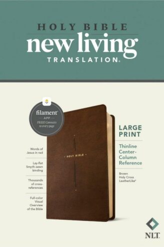 9781496489920 Large Print Thinline Center Column Reference Bible Filament Enabled