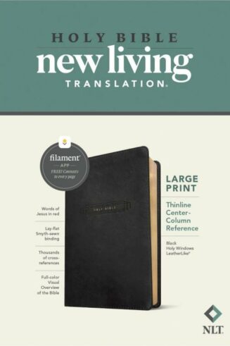 9781496489944 Large Print Thinline Center Column Reference Bible Filament Enabled