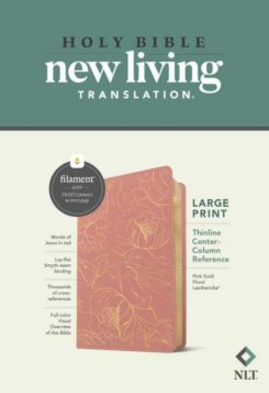 9781496489968 Large Print Thinline Center Column Reference Bible Filament Enabled