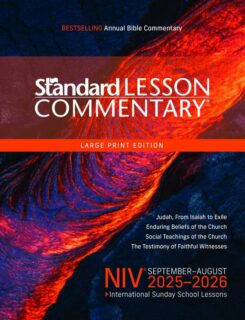 9780830787654 Standard Lesson Commentary NIV Large Print Edition 2025-2026 (Large Type)