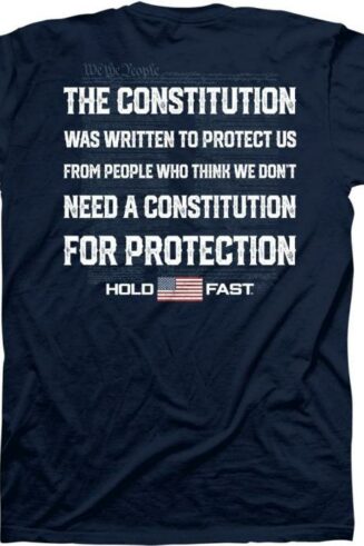 612978645222 Hold Fast Constitution Protection (XL T-Shirt)