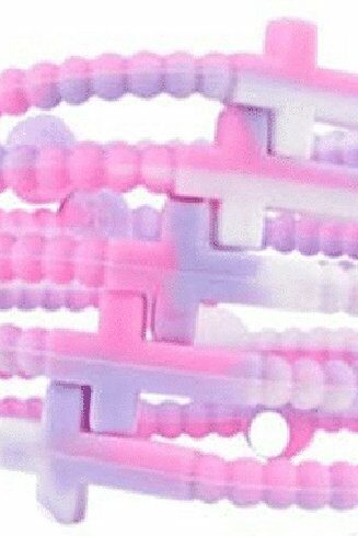 840257513911 Jesus Bracelet Medium Confetti