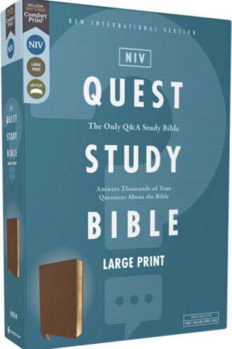 9780310465850 Quest Study Bible Large Print Comfort Print