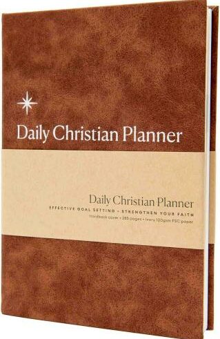 0795847921433 Daily Christian Planner Brown